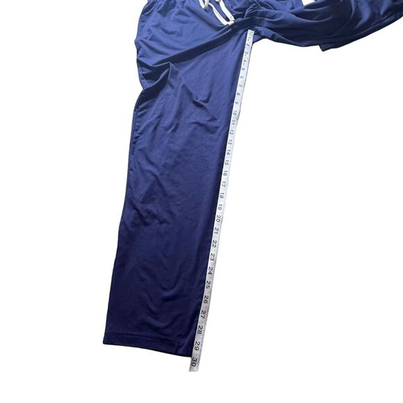 Polo Ralph Lauren Mens Drawstring Straight Leg Pajama Pants Navy Blue Size Large - Picture 6 of 9